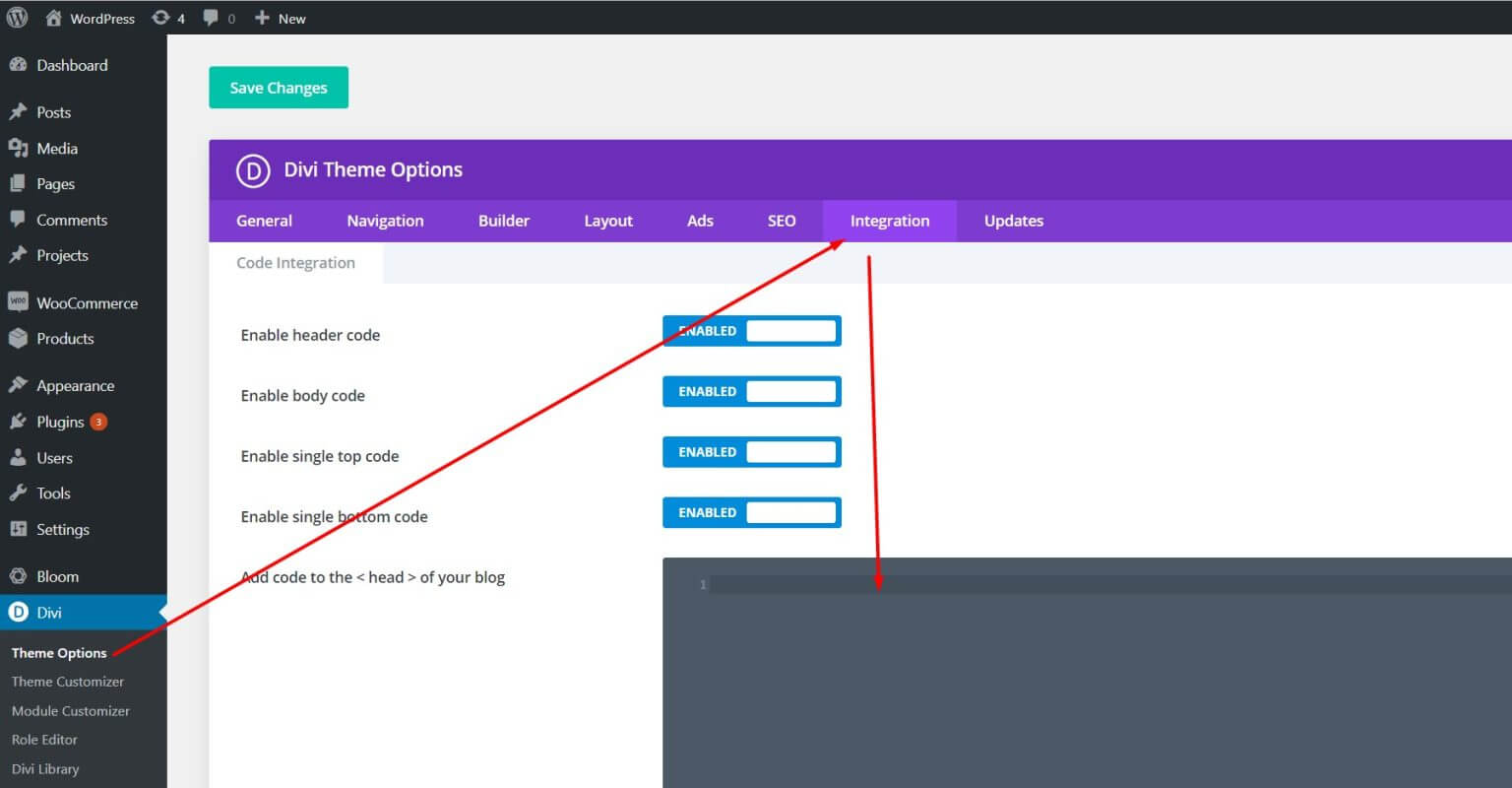 Divi-Theme-Optionen - Agentur Brunner & Rost