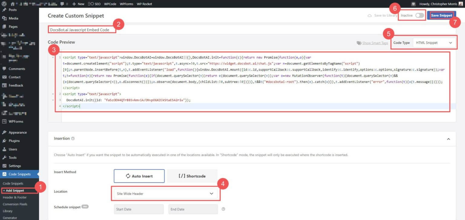 Code-Snippet - Agentur Brunner & Rost
