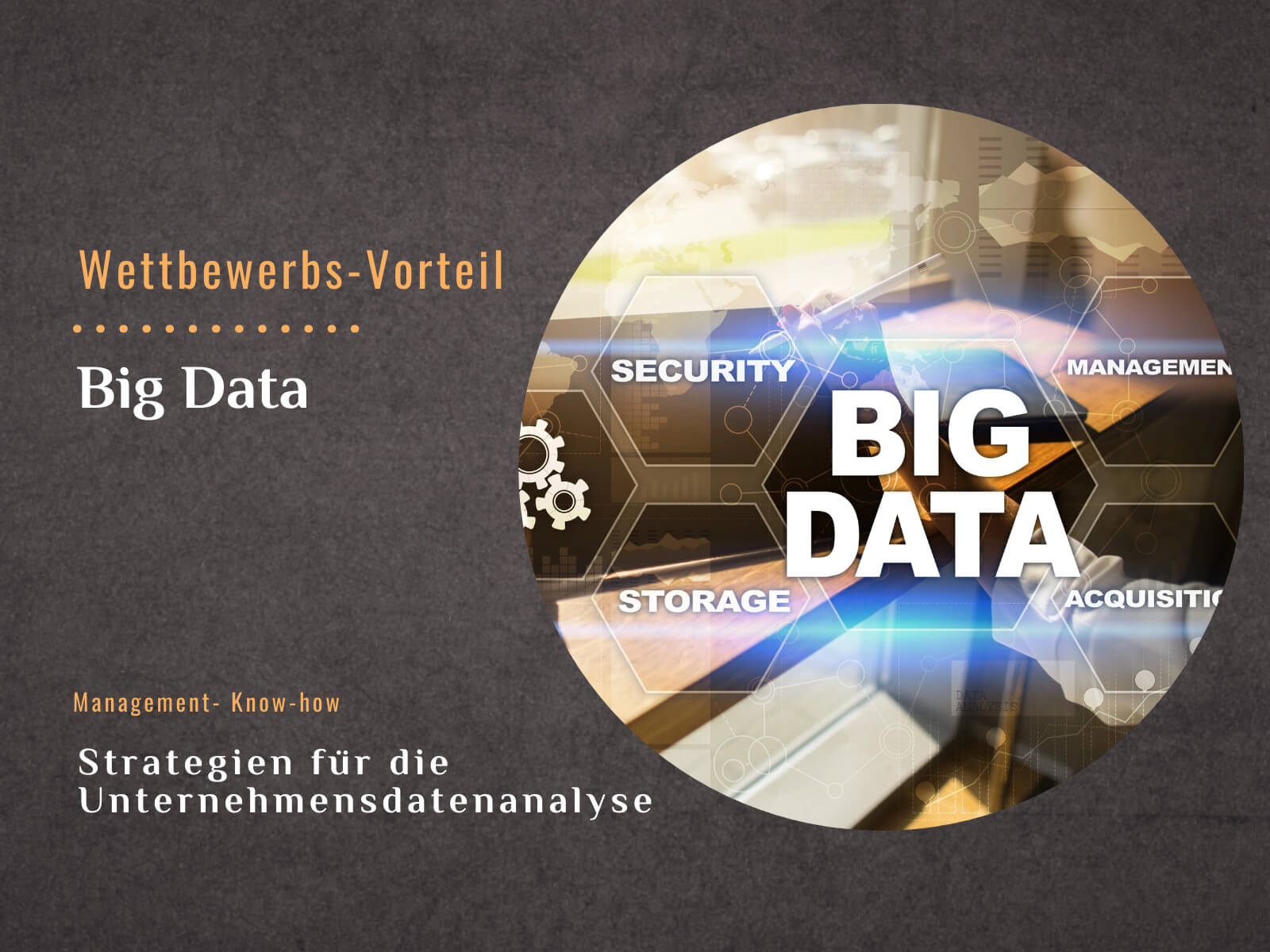 Big Data - Unternehmensdatenanalyse
