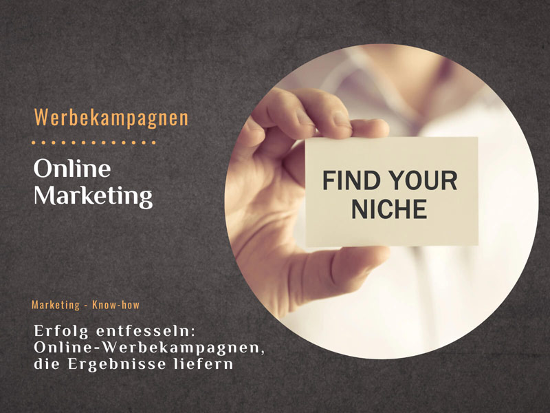Erfolg entfesseln: Online-Werbekampagnen, die Ergebnisse liefern