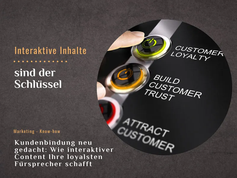 Kundenbindung neu gedacht: Wie interaktiver Content Ihre loyalsten Fürsprecher schafft