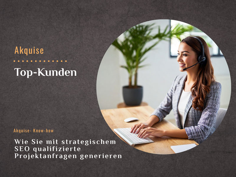 Wie Sie mit strategischer SEO qualifizierte Projektanfragen generieren